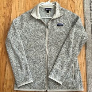 Women’s Patagonia fleece zip up jacket medium
